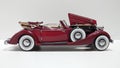 Cmc 1/24 scale model car - Horch 853 Cabriolet, retro classic vehicle ancestor of the German auto industry legend Audi Royalty Free Stock Photo