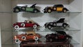 Cmc 1/12 scale model car - Horch 853, classic German cabriolet chassis, ancestor of Audi, diecast collection hobby in display