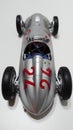 Cmc 1/18 scale model car - Mercedes Benz W165 formula one monopost racing vehicle Silver Arrow