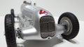 Cmc 1/18 scale model car - Mercedes Benz W25 formula one monopost racing vehicle Silver Arrow