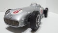 Cmc 1/18 scale model car - Mercedes Benz W196 monoposto driven by Sir Stirling Moss legendary British racing driver