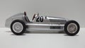 Cmc 1/18 scale model car - Mercedes Benz W25 Silver Arrow German racing legendary chassis