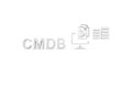 CMDB concept white background 3d Royalty Free Stock Photo