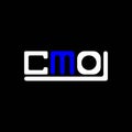 CMO letter logo creative design with vector graphic, CMO Royalty Free Stock Photo