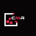CMR creative minimalist letter logo. CMR unique vector initials alphabet letter logo design Royalty Free Stock Photo