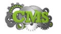 Cms gears Royalty Free Stock Photo
