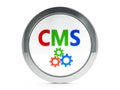 CMS icon with highlight Royalty Free Stock Photo