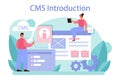 CMS introduction. Content management system. Creation and modification