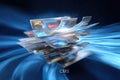 Cms platform model: digital structure, content interface, data module, website framework, system portal, media Royalty Free Stock Photo