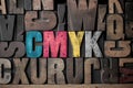 CMYK Royalty Free Stock Photo