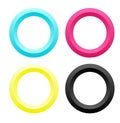 CMYK-Circle Royalty Free Stock Photo