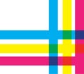 CMYK Color Background Royalty Free Stock Photo