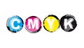 CMYK color model Royalty Free Stock Photo