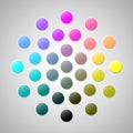 CMYK colors 2 Royalty Free Stock Photo