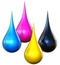 Cmyk drops