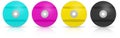 CMYK DVD Royalty Free Stock Photo