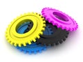 CMYK Gears