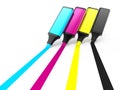 Cmyk highlighters