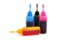 Cmyk ink Royalty Free Stock Photo