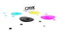 CMYK liquid inks