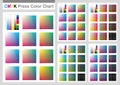 CMYK Press Color Chart