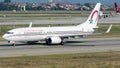 CN-RGK Royal Air Maroc , Boeing 737 - 800 Royalty Free Stock Photo