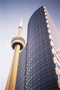 The CN Tower communications and observation in Toronto