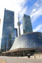 CN Tower and Opera House in Toronto, Canada