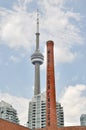 CN Tower and The Power Plant in Toronto