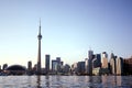 CN tower skyline Royalty Free Stock Photo