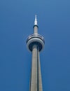 CN Tower in Toronto ON Canada is a landmark Royalty Free Stock Photo