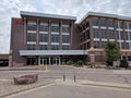 CNA Surety Building Main Entrance Royalty Free Stock Photo