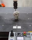 CMM inspecting workpiece