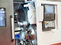 CNC lathe machine Royalty Free Stock Photo