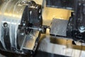 Cnc machine, turning milling tap proces