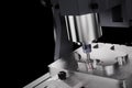 CNC Milling Machine. Industrial Concept