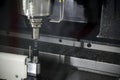 CNC milling machine measuring tool length offset