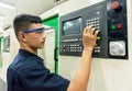 CNC operator Royalty Free Stock Photo