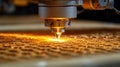 CNC Router Creating Intricate Designs Precision Machining Wood with Laser for Craftsmanship