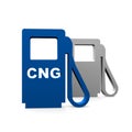 CNG station Royalty Free Stock Photo