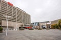 CNN Center headquarter in downtown