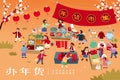 CNY market shopping banner