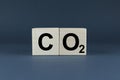 CO2 Ecology and climate concept