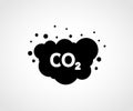 CO2 Emission Dark Cloud Pollution Royalty Free Stock Photo