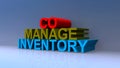 Co manage inventory on blue