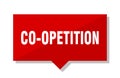 Co-opetition red tag