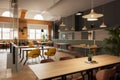 co-working space with collaborative community of entrepreneurs, freelancers and digital nomads