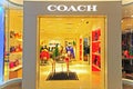 Coach boutique in hong kong Royalty Free Stock Photo