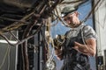 Coach Bus Electric Installation Replacement by Bus Technician