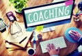 Coach Coaching Skills Teach Teaching Training Concept Royalty Free Stock Photo